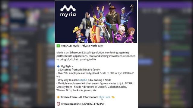 MYRIA Games - For all who missed Gala Games! (Myria Nodes) смотреть онлайн