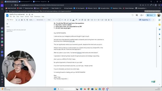 I Unf*cked Your Cold Emails So You Can Book Calls (Live Copywriting Coaching Call Leak) смотреть онлайн