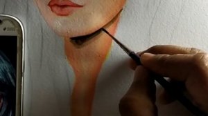 Blackpink Lisa - Poster Colour Tutorial For Beginners || How To Draw Blackpink lisa step by step