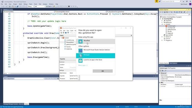 06. SpriteFonts смотреть онлайн