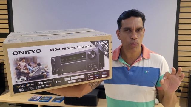 Chegou Receiver 8k Onkyo TX-NR7100 9.2 Monstro смотреть онлайн