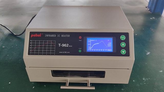 Puhui IR desktop mini Reflow oven T-962-V2.0 смотреть онлайн
