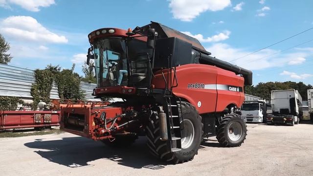 Комбайн Case IH Axial-Flow 8010
