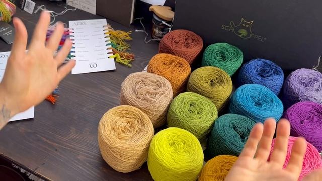 Огромная распаковка от DJOL YARN