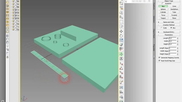 КАК ПОСТАВИТЬ ПРЕДМЕТ НА ПРЕДМЕТ В 3ДМАКС
