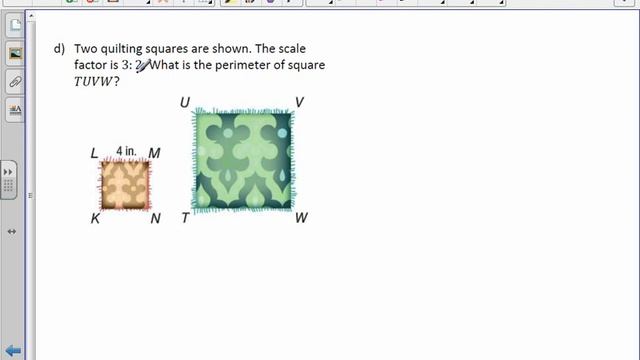8th Grade 7-7: Area and Perimeter of Similar Figures смотреть онлайн