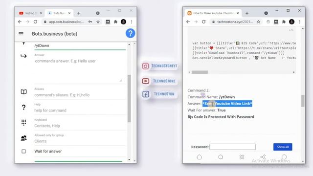 How To Make Own YouTube Thumbnail Downloader Telegram Bot With Bots.Business смотреть онлайн