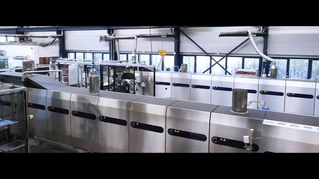 WALTERWERK KIEL - Wafer baking machines for sweet wafers, monakas and snacks смотреть онлайн