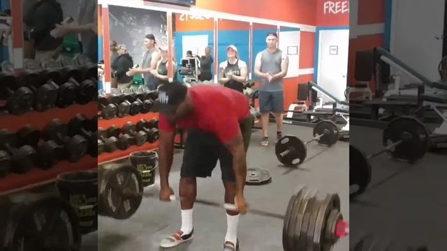 Tree 615 lb beltless deadlift смотреть онлайн