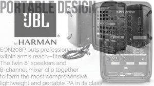 JBL EON208P MEGABOOM 2 Way PA Powered 8" Channel Mixer and Bluetooth | BEST PORTABLE SYSTEM