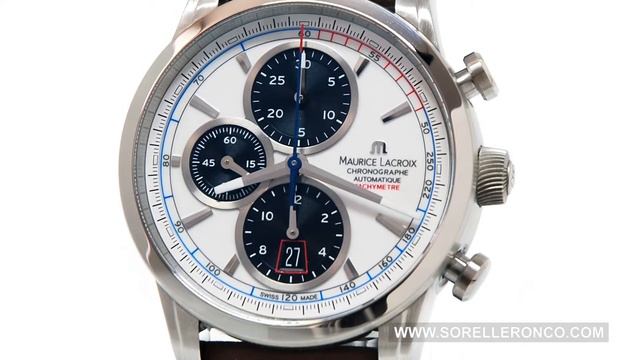 Maurice Lacroix Pontos Chrono 43 mm смотреть онлайн