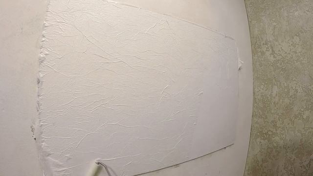 Декоративное покрытие жатая бумага. Наносим своими руками.