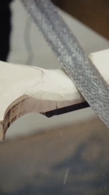 Our favourite Shinto Saw Rasp speeds through neck carving #luthier смотреть онлайн