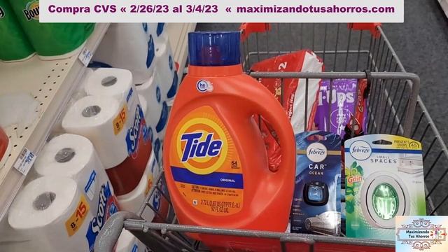 🛍🔥13 Productos GRATIS + Ganancia🔥Tide, Pañales y Más💥 Compra CVS 👉🏻2/26/23 al 3/4/23 смотреть онлайн
