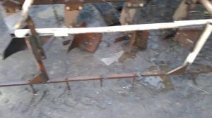 Самодельная борона для плуга,обзор.