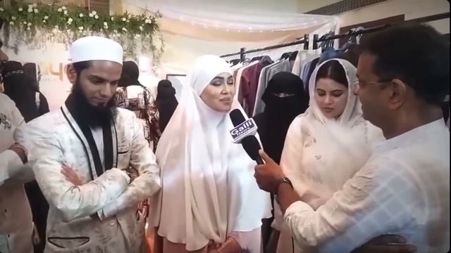 Haya by Sana Khan exhibition in mumbai, saharafsha, sanakhan, syedanas смотреть онлайн