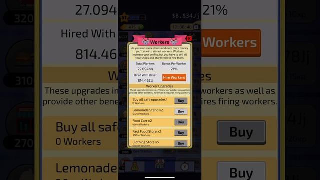 Clicker Business Tycoon GamePlay #25: ~28nn Workers смотреть онлайн