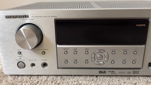 Marantz SR5002 7.1 Home Theater Surround Receiver смотреть онлайн