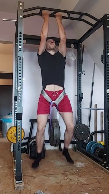 3x50kg Weighted Chinups at 90kg bodyweight смотреть онлайн
