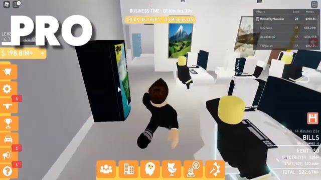 NOOB vs PRO CHALLENGE in Roblox ONLINE BUSINESS SIMULATOR 2 смотреть онлайн