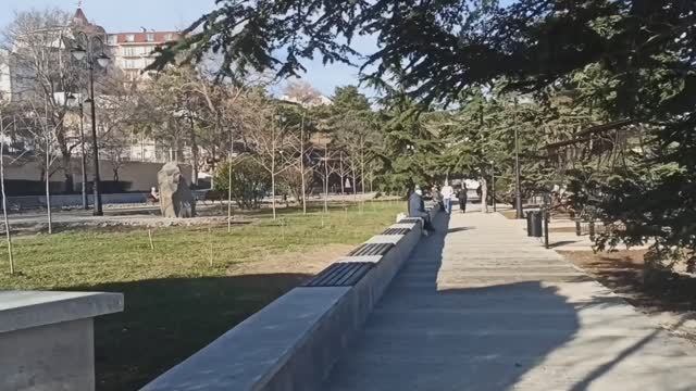 КРЫМ, ФЕОДОСИЯ: Обновленный сквер и свето-музыкальный фонтан – стоит ли посетить? смотреть онлайн