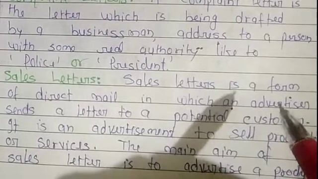12. Types of business letter | business letters explanation in Hindi #business letters смотреть онлайн