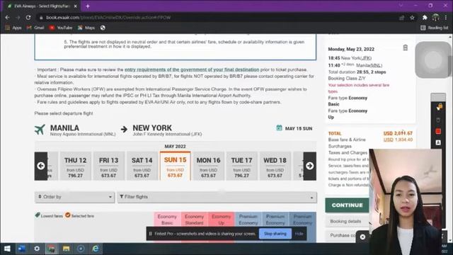 HOW TO BOOK A FLIGHT ON EVA AIR | TRISHA MAE смотреть онлайн