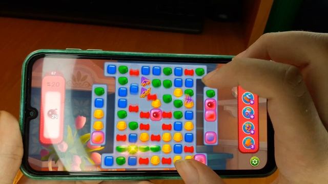 Играю в игру Homescapes. Продолжаю строить дом Остина. Пройденные уровни (64-70). смотреть онлайн
