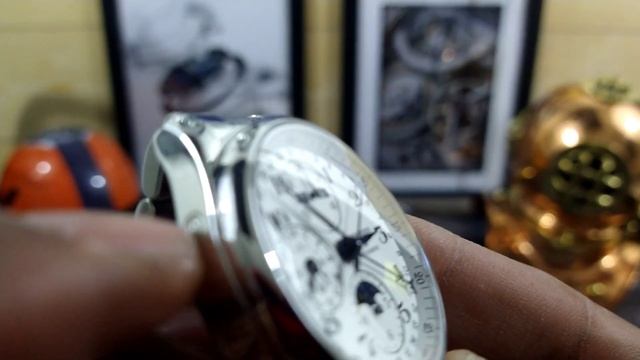 LONGINES MASTER COLLECTION Chronograph Moonphase Full Date L2.673.4.78.6