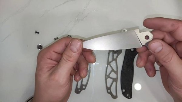 Разборка ножа Kanedeiia F3. Качество снаружи и внутри! Продаю на Авито, ссылка в описании.