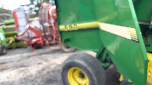 Пресс подборщик John Deere 590 N 2240 смотреть онлайн