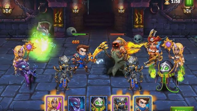 Хроники Хаоса.Экстремальное прохождение башни(фобос безликий гал синие) смотреть онлайн