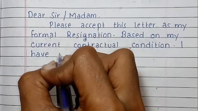 Write a Resignation letter | Formal Resignation Letter смотреть онлайн