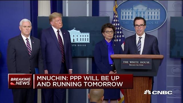 Small business help announced from White House смотреть онлайн