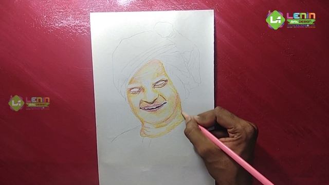 Nandamuri taraka rama rao drawing ( NTR ) \ Art by Lenin Babu смотреть онлайн