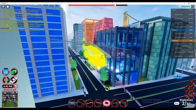 Играем в JailBreak С ПАШТЕТОМ и Олежой! смотреть онлайн