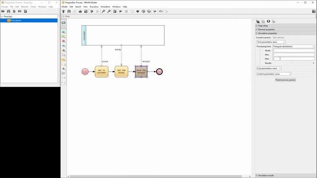 PragmaDev Process BPMN Simulation with BPSim смотреть онлайн