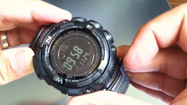 Casio Pathfinder Protrek Solar Power Watch PRG-130Y-1