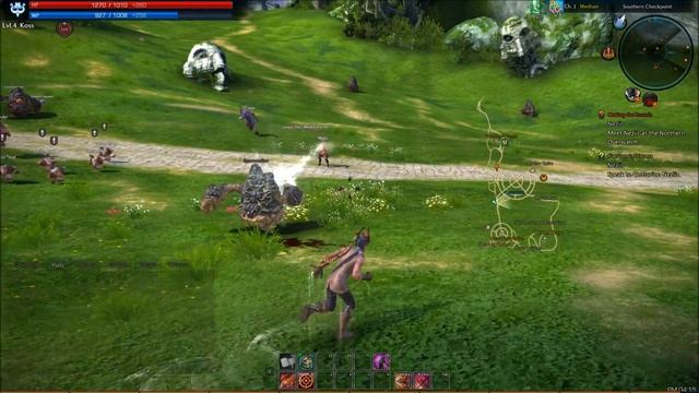 Tera Online - First Look - Combat смотреть онлайн