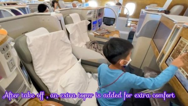 Emirates Airline - Airbus A380 - Business Class