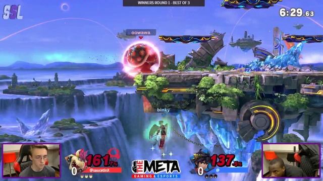 MBR Saucetin vs Binky - Winners Round 1 - SSL #7 смотреть онлайн