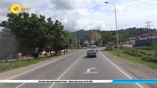 Gürcistan Batumda Gezilecek Yerler - Batum Sarp Arası Yol 4K UHD смотреть онлайн