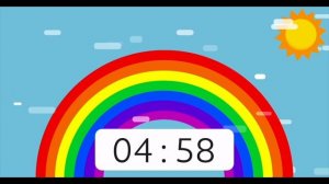 Rainbow Timer 10 Minute 🌈