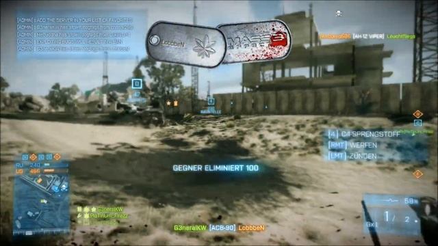 Battlefield 3: C4 and Knife Kills смотреть онлайн