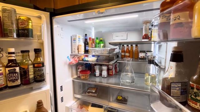 First impressions: 2023 LG 31 cu ft Max French door refrigerator LRYKS31D6D in black stainless смотреть онлайн