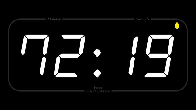 145 MINUTE - TIMER & ALARM - 1080p - COUNTDOWN смотреть онлайн