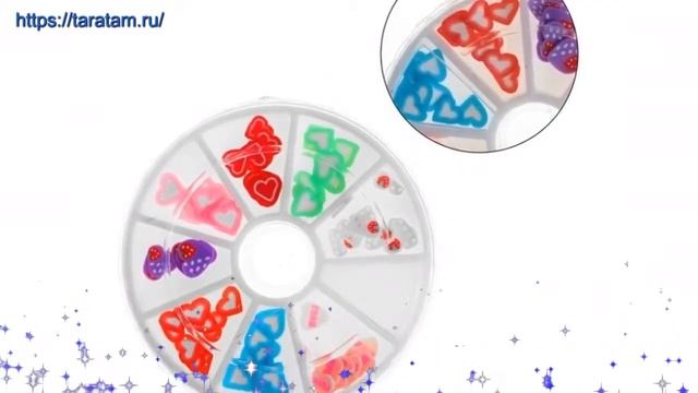 Набор украшений Сердечки мини размера производства Китай смотреть онлайн