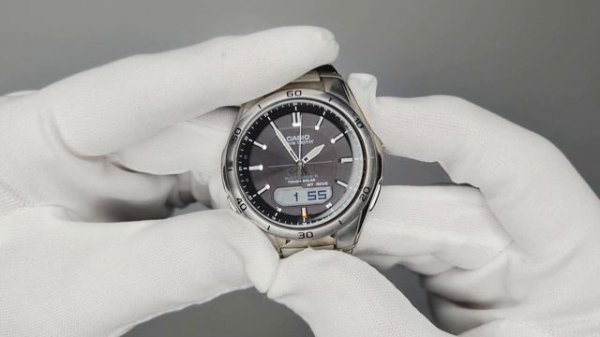 Обзор наручных часов CASIO Wave Ceptor illuminator модель WVA-M640
