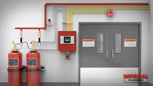 FM 200 Fire Suppression System, How FM200 System Works, HFC 227ea