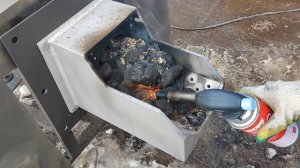 Автоматическая угольная горелка для твердотопливных котлов. Завод ТЕПЛОКАСТО.